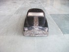 Vintage Black Litho Friction Wind Up Car Tin Toy   Japan 