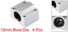 4pcs Scs12uu Linear Ball Bearing Slide Block Units 12mm Bore Dia