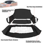 For Ford Mustang Convertible Fm3229ss 1994-04 Soft Top W window Black Sailcloth