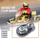 3 4  Go Kart Torque Converter Clutch Belt Kit 10t 12t For Comet Tav2 30 218353a