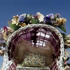 Vintage Artisan Handmade 16 Inch Long Large Doll Baby Rocking Bassinet Cradle