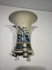 Vintage Or Antique Chinese Porcelain Ceramic Vase 6   x5    Hand Painted 3 Leg