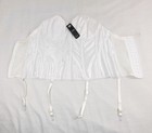 Va Bien 513 Womens Long Line Bustier Bra Convertible White 36d Nwt