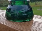 Beautiful Emerald Green Cd 152 Brookfield No  40 Glass Insulator  Amazing Piece 