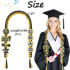 Graduation Leis 2025  Graduation Money Leis Handmade Double Braided Ribbon Lei W