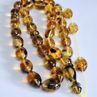       natural Baltic Amber Islamic Prayer 33 Beads Misbaha Tasbih Rosary 47g    