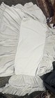Bella Notte Whisper Grey Ruffle Crib Bed Skirt dust Ruffle 19   drop - 25x50   
