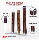 Irish Professional Tunable D Flute With Hard Case 23  Length 3 Pcs Aar