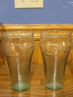 Lot Of Four Coca-cola Drink Glasses