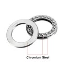 2pcs 51108 Single Direction Thrust Ball Bearings 40x60x13mm Chrome Steel