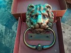 Vtg Lions International Brass Lion Head Door Knocker 7 5  Usa Made  New