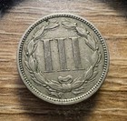 1881 Three Cent Piece - Actual Coin Shown - Free Shipping   Tracking Inv 296