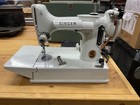 Singer 221 Featherweight Sewing Machine 1964 With Case  Pedal  And Accessories