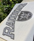 Raiders Rhinestone Iron-on   Heat Press Transfer