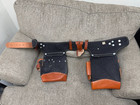 Slightly Used Occidental Leather 9850 Adjust-to-fit Fatlip Tool Bag Belt Set