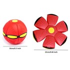 2 Pack Flying Saucer Ball For Dogs  Pet Flying Discs Toys  Interactive Dog Di   