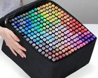 168 Colors Dual Brush Alcohol Markers Set Artist Sketch Art Drawing Markers U3e3