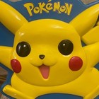 Vintage 1999 Pokemon Pikachu Carry Case Toy Storage Organizer Nintendo Rose Art