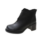 Retro Ethnic Style Women s Mid-heel Martin Boots