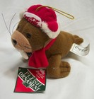 Vintage Coca-cola Mini Coke Brown Walrus Ornament 5  Plush Stuffed Animal New