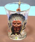 1903 Pittsburgh Syrian Templar Shriners Saratoga Indian Mug Sword Handle