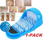 Shower Feet Foot Scrubber Exfoliating Wash Slipper Brush Massager Cleaner Washer