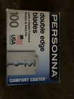 New Personna Barber Comfort Coated Double Edge Razor Blades Bp9020   3 Pack