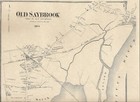Old Saybrook Oyster Farms  Ct 1874  Maps With Homeowners Names Shown