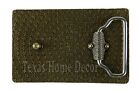 American Flag Men s Belt Buckle Usa Pride Antique Bronze Fits 1 5  Belts Enamel