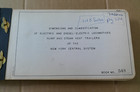 1951 New York Central System Dimensions And Classifications Book