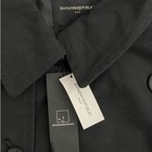 Banana Republic Classic Trench Coat Black Double Breasted Belted
