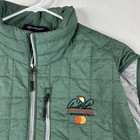 Cutter And Buck Arnold Palmer Invitational Golf Vest Mens 2xl Green Puffer Zip
