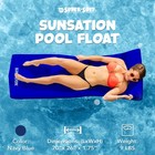Trc Recreation Sunsation 1 75  Thick Foam Lounger Swimming Pool Float  Navy Blue