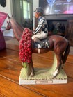 1977 Lionstone Secretariat Kentucky Derby Winner Decanter Vintage Horse Racing