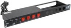 Prox X-pc4xlr-usb 1u 4-way Powerkon To Edison Ac Power Strip W 15a Breaker