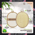 2 Pack Natural Loofah Exfoliating Body Scrubbers For Shower
