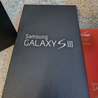 Samsung Galaxy S3 Retail Box Only - No Phone Original Empty Box Verizon Papers
