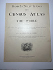 1910 Alaska State Map Fm 1912 Rand Mcnally New Census Atlas See Descrip