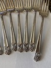 8 Vintage 1847 Rogers Bros Eternally Yours Silverplate Dinner Forks