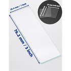 Blank Glass Microscope Slides And Covers - Ground Edges   45   Clipped Corners  H