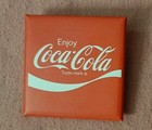 Enjoy Coca Cola Coke Soda Advertising Square Button Pin Pinback