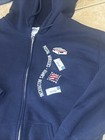 Vintage 3 Rare Usps United States Postal  2 T Shirts T-shirt Lot 1 Zipup Hoodie