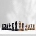 Marble Chess Set 12 Inches Black Rexine Gift Ready Box Black Coral