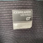 Icebreaker Merino Gt Vest Black Sleeveless Full Zip Women s Medium