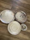 Lot Of 5 Silver Plated Items Non Magnetic Non Marked