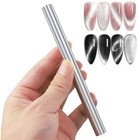 1 Piece Cat Eye Magnet For Nails Double Double-ended Cylindrical Nail Magnet