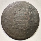 1800 Draped Bust Large Cent Double Struck Mint Error Rare Early Copper