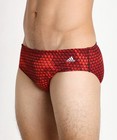 New Adidas Men s Web Poly Swim Race Brief 30  2apm071