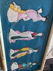 Handmade Chinese Framed Art With Four Female Figures