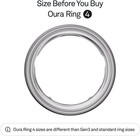 Oura Ring 4 Brushed Silver Smart Ring Size 8 Advanced Health Tracking Excellent